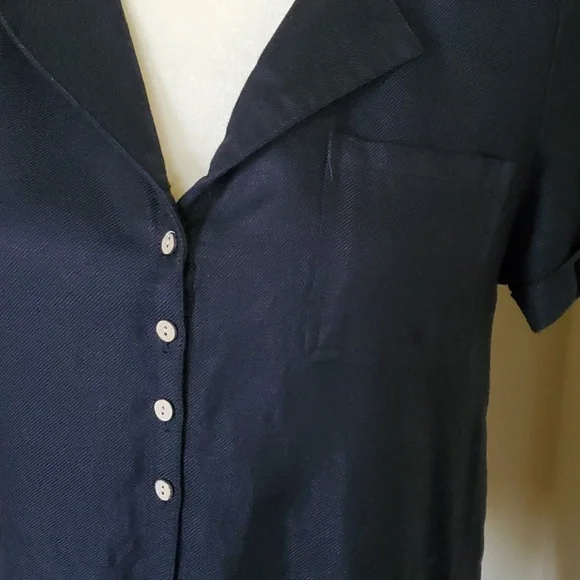 Linen Blend Button Down - Picture 2 of 8
